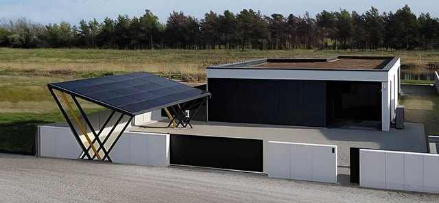 SunRoof solar carport - picture